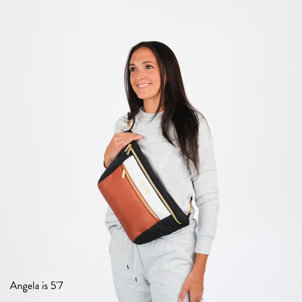 Ritzy Pack Park Diaper Bag Coffee and Cream