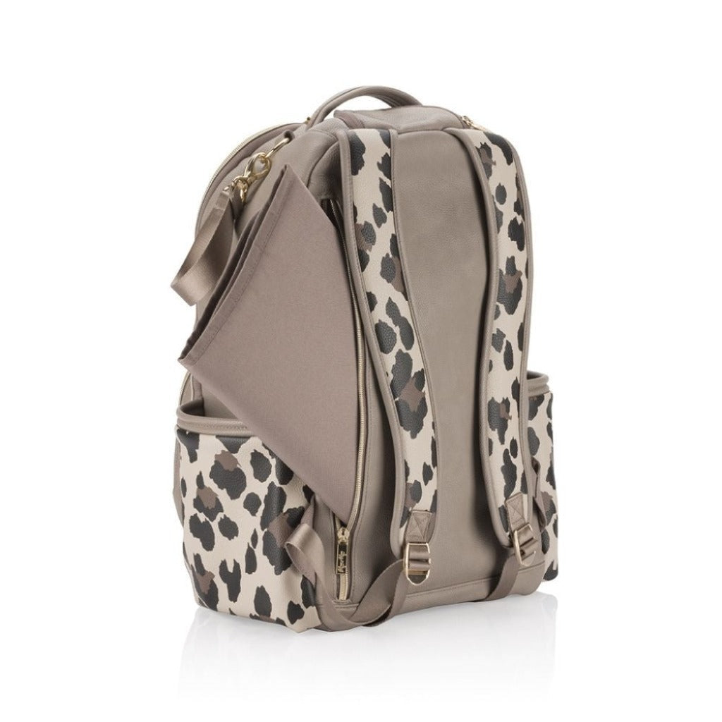 Boss Plus Bag Backpack Diaper Bag Leopard
