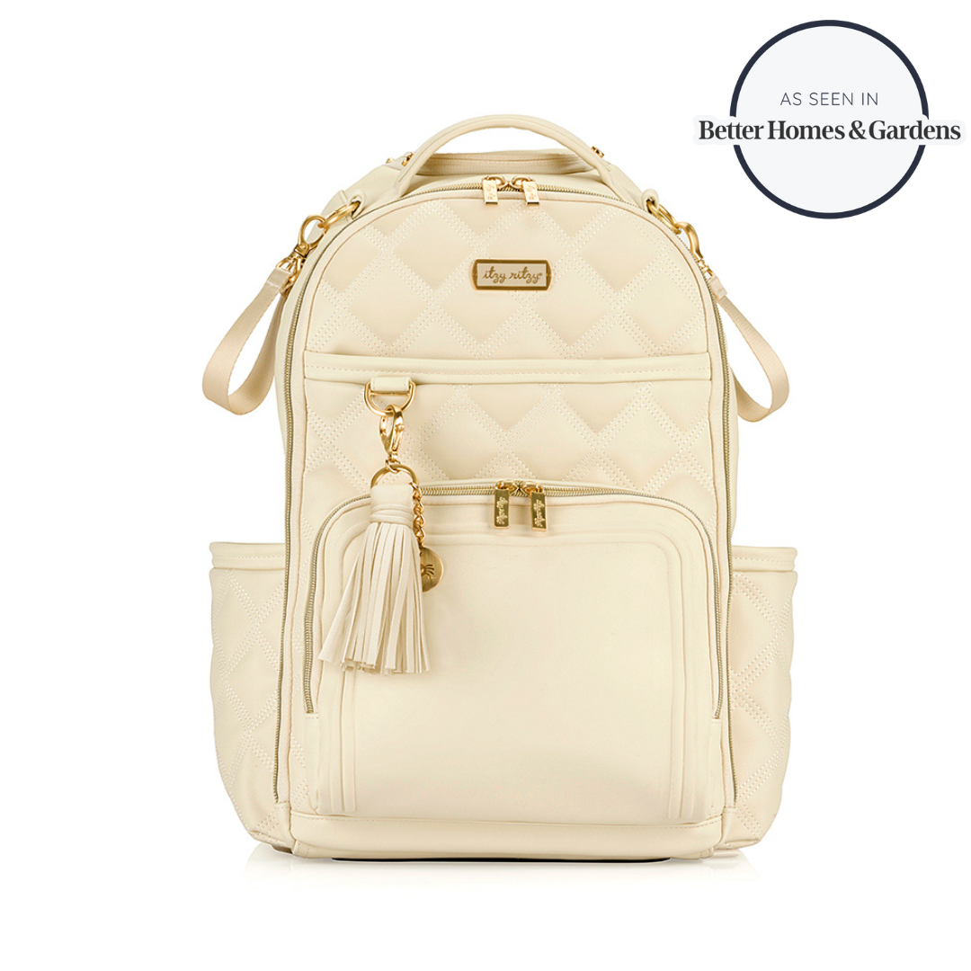 Boss Plus™ Bag Backpack Diaper Bag Milk and Honey