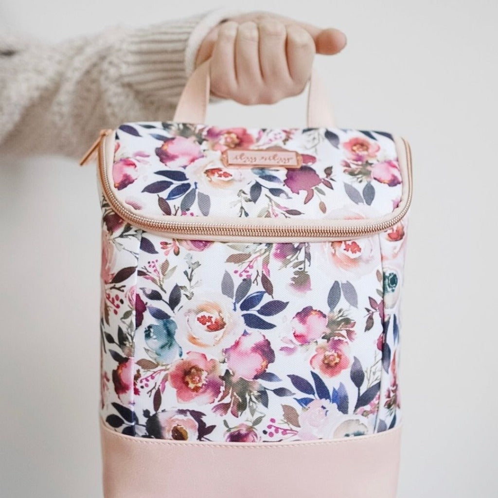 Chill Like A Boss™ Bottle Bag Bottle Bag Itzy Ritzy Blush Floral