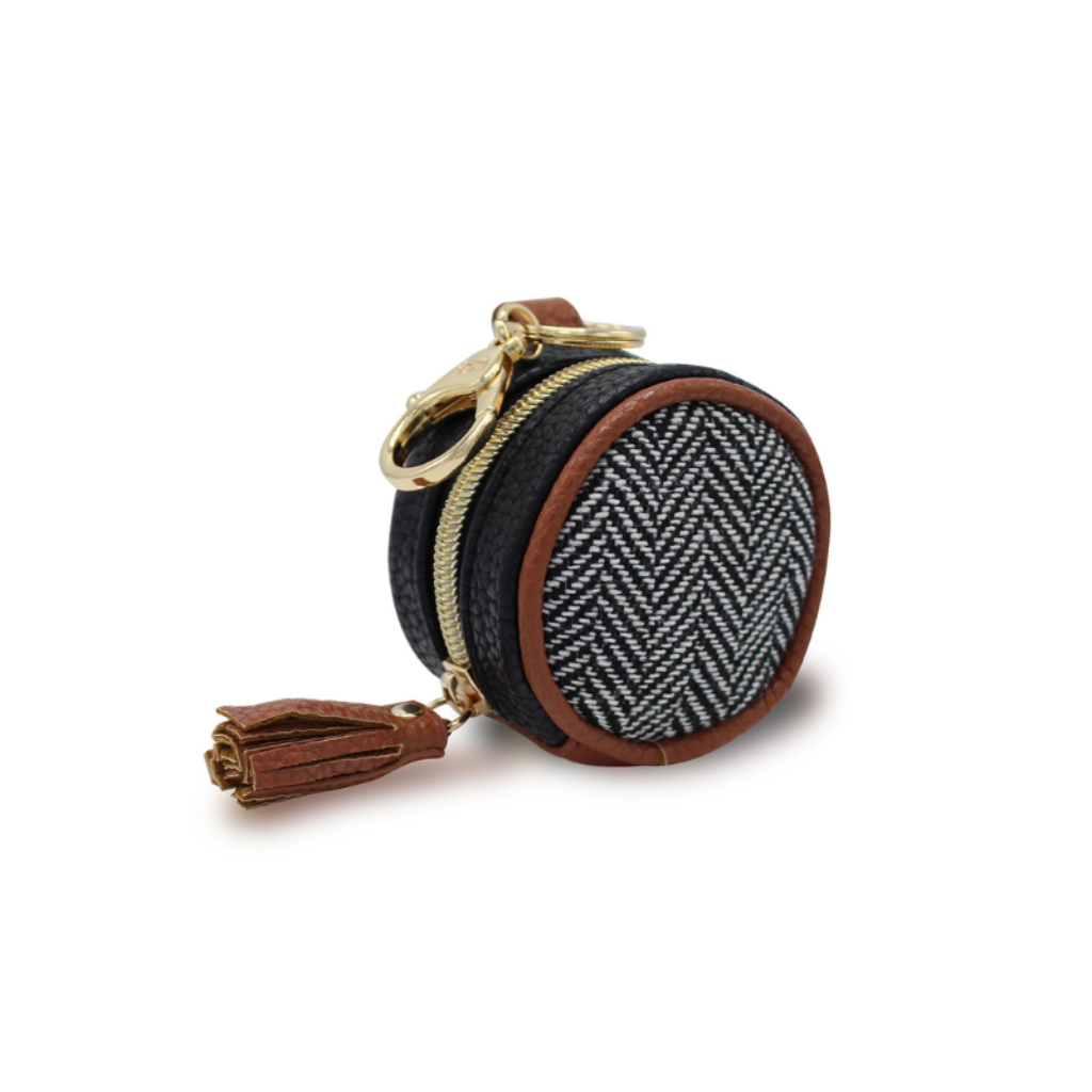 Diaper Bag Charm Pod Coffee and Cream