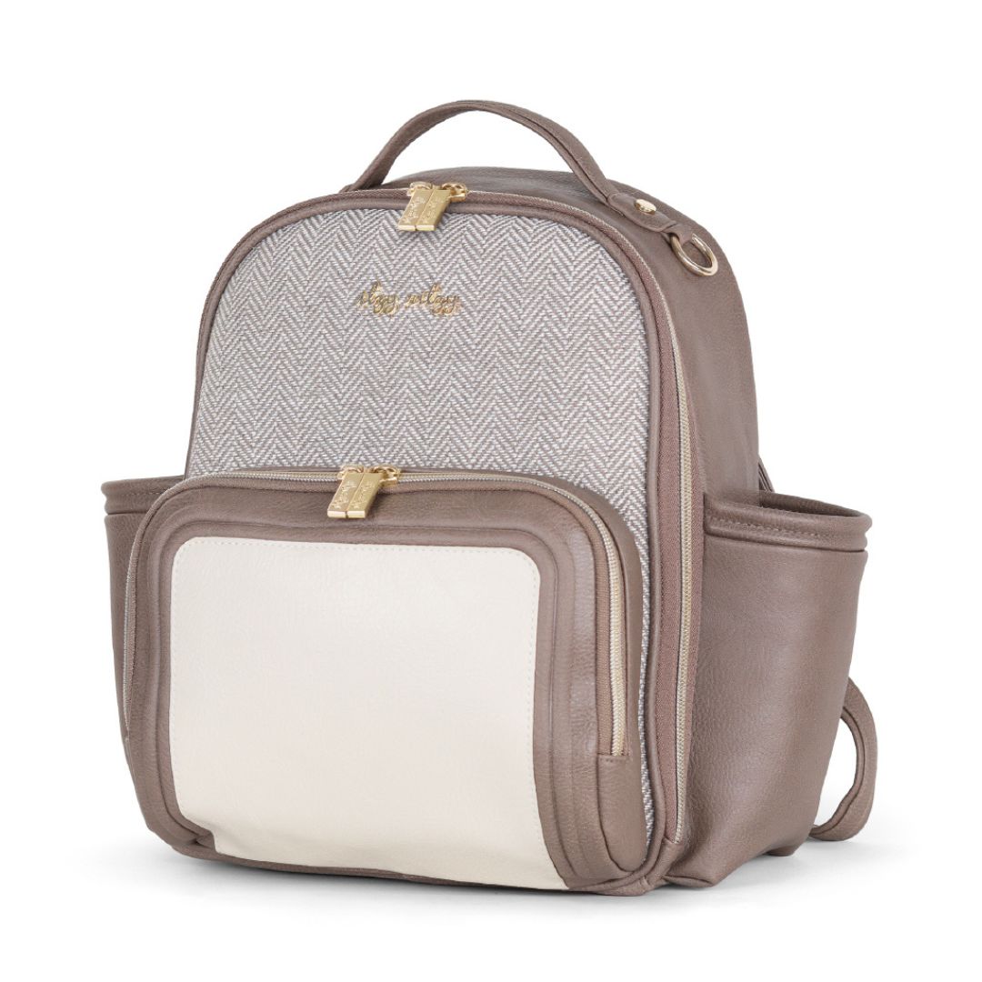 Itzy Mini Plus ™ Diaper Bag Diaper Bag ItzyRitzy Vanilla Latte