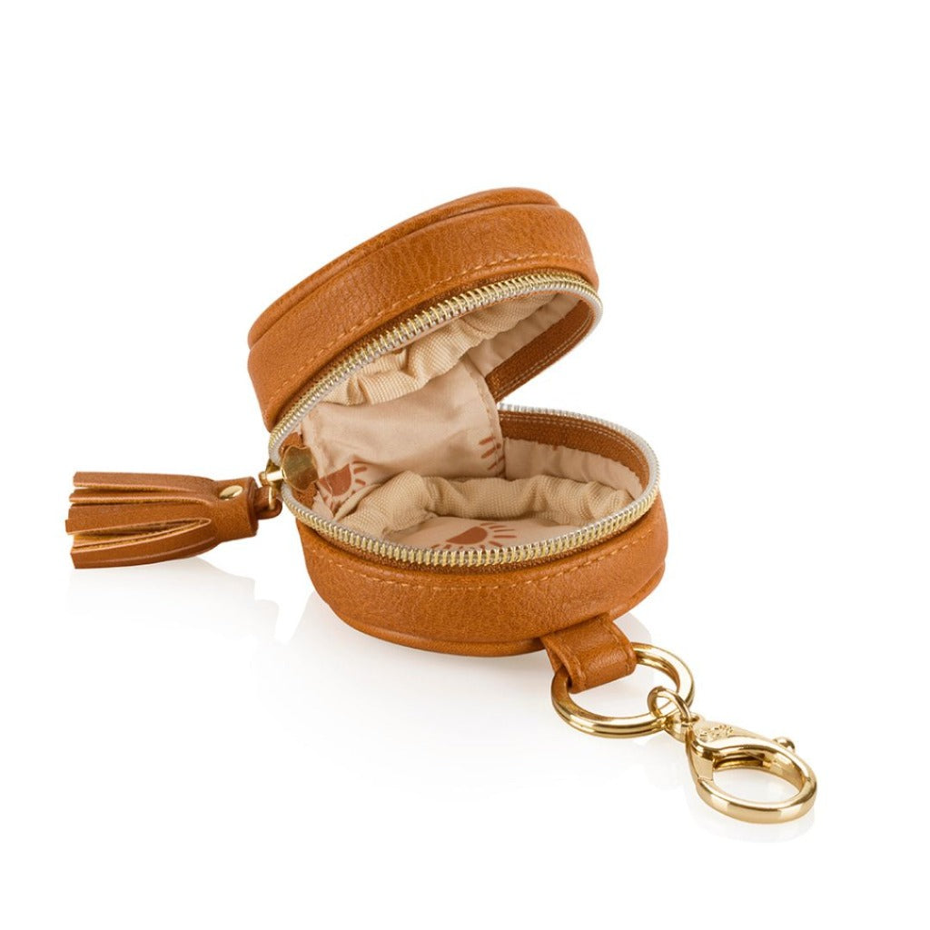 Diaper Bag Charm Pod Cognac