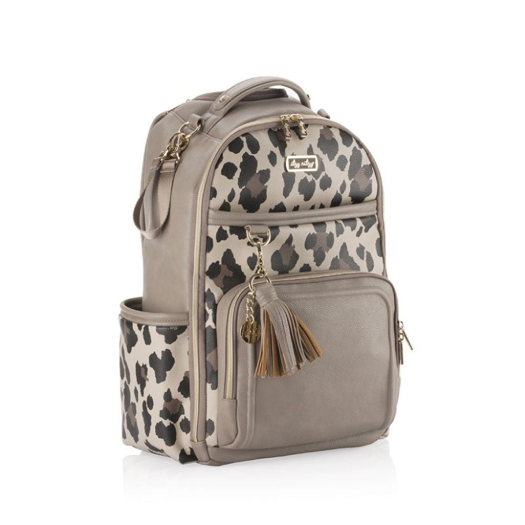 Boss Plus Bag Backpack Diaper Bag Leopard