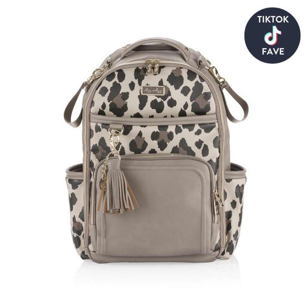 Boss Plus™ Bag Backpack Diaper Bag Leopard