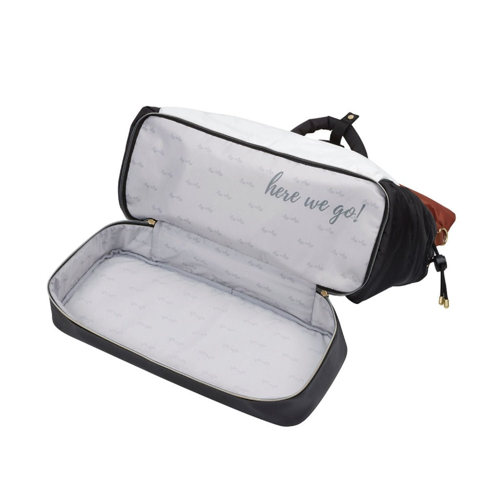Dream Weekender Diaper Bags Coffee and Cream