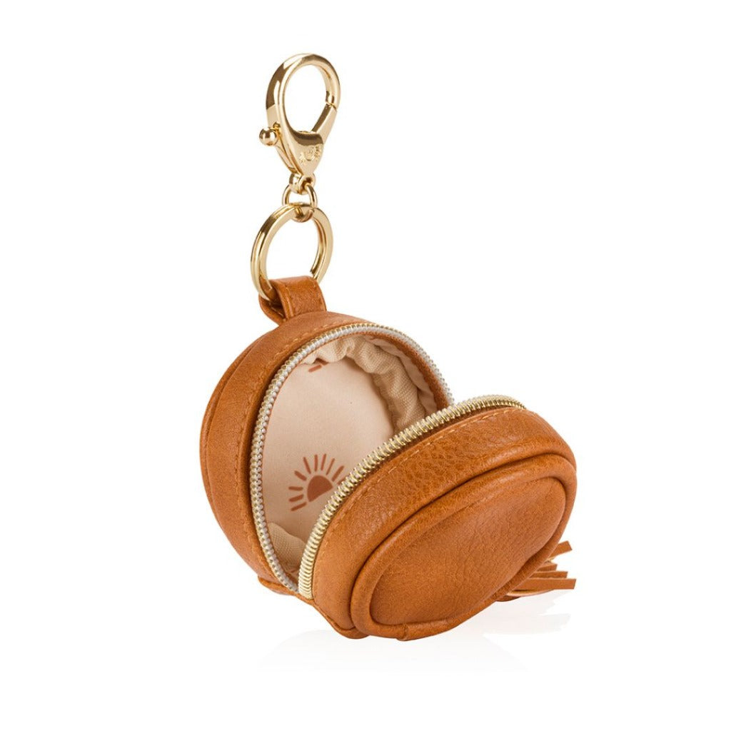 Diaper Bag Charm Pod Cognac