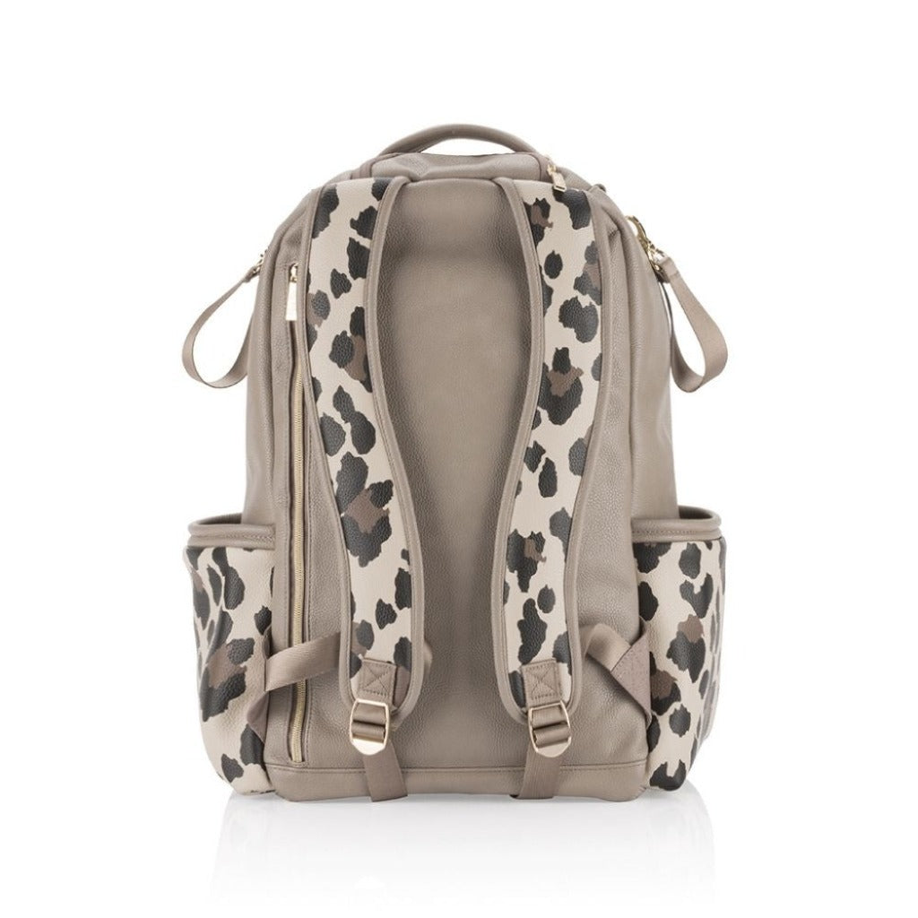 Boss Plus Bag Backpack Diaper Bag Leopard