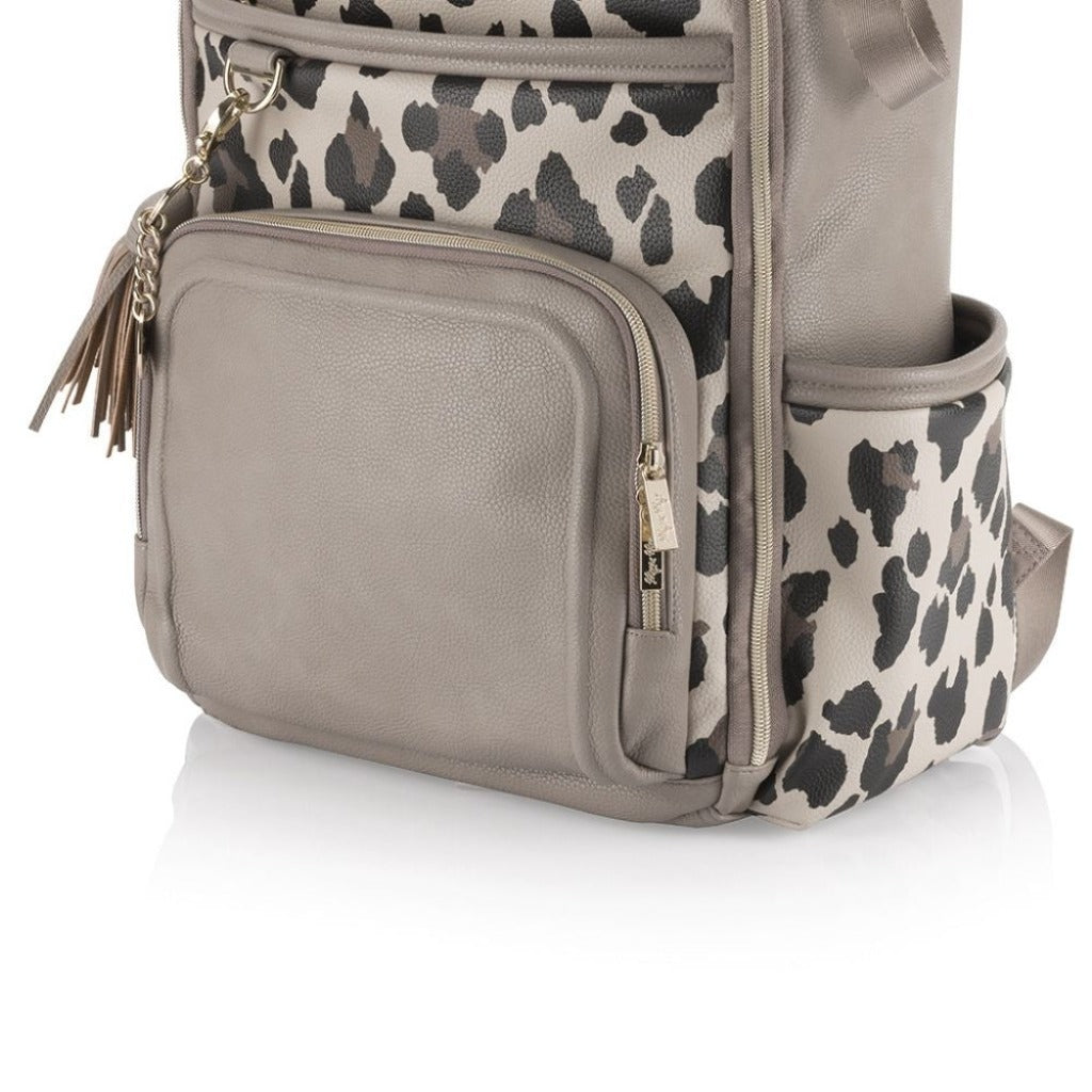 Boss Plus Bag Backpack Diaper Bag Leopard