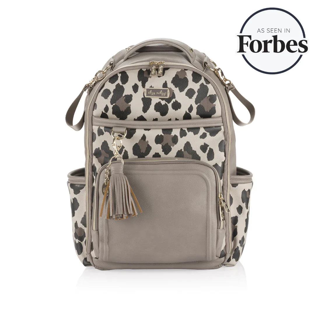 Boss Plus Bag Backpack Diaper Bag Leopard