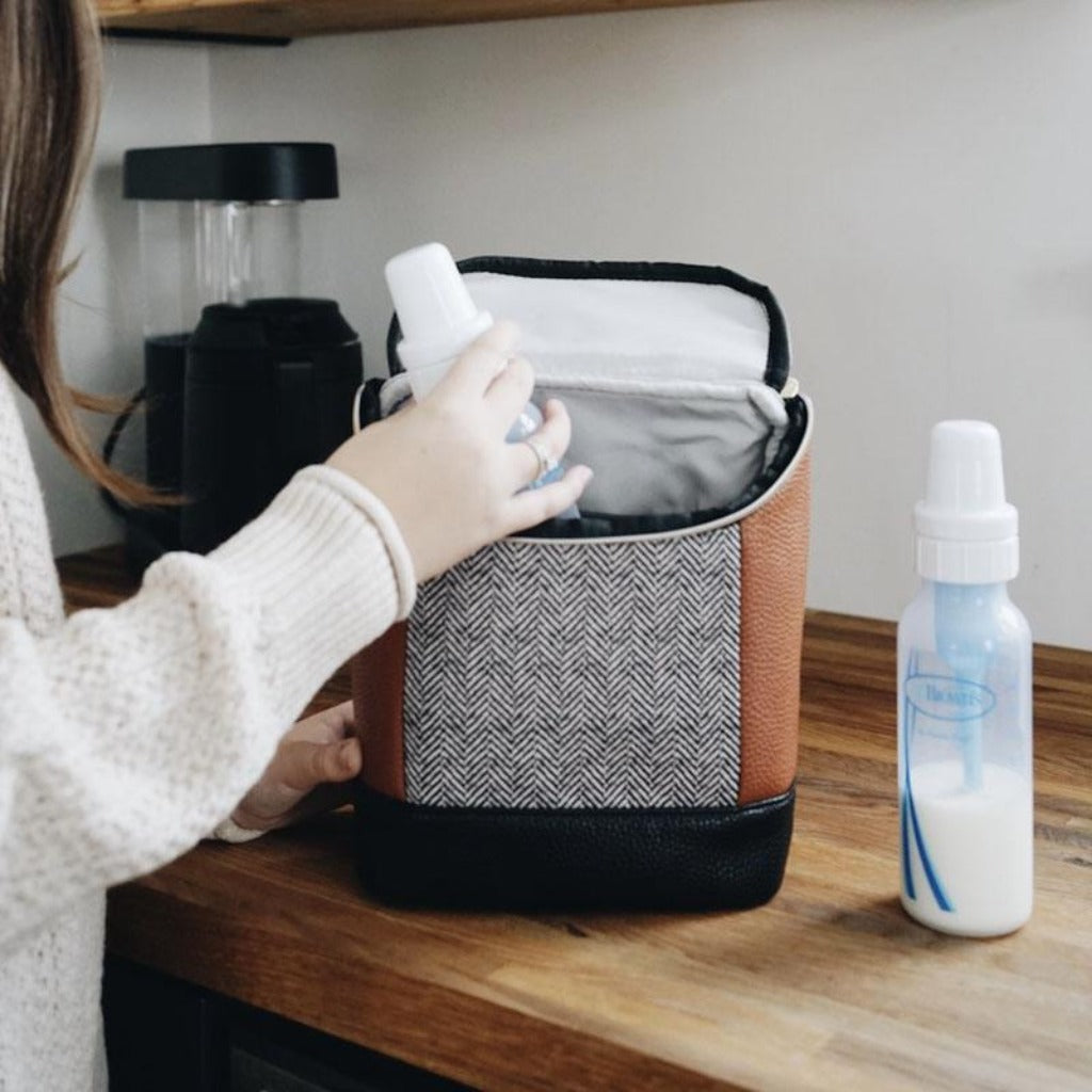 Bottle Bag Coffee and Cream