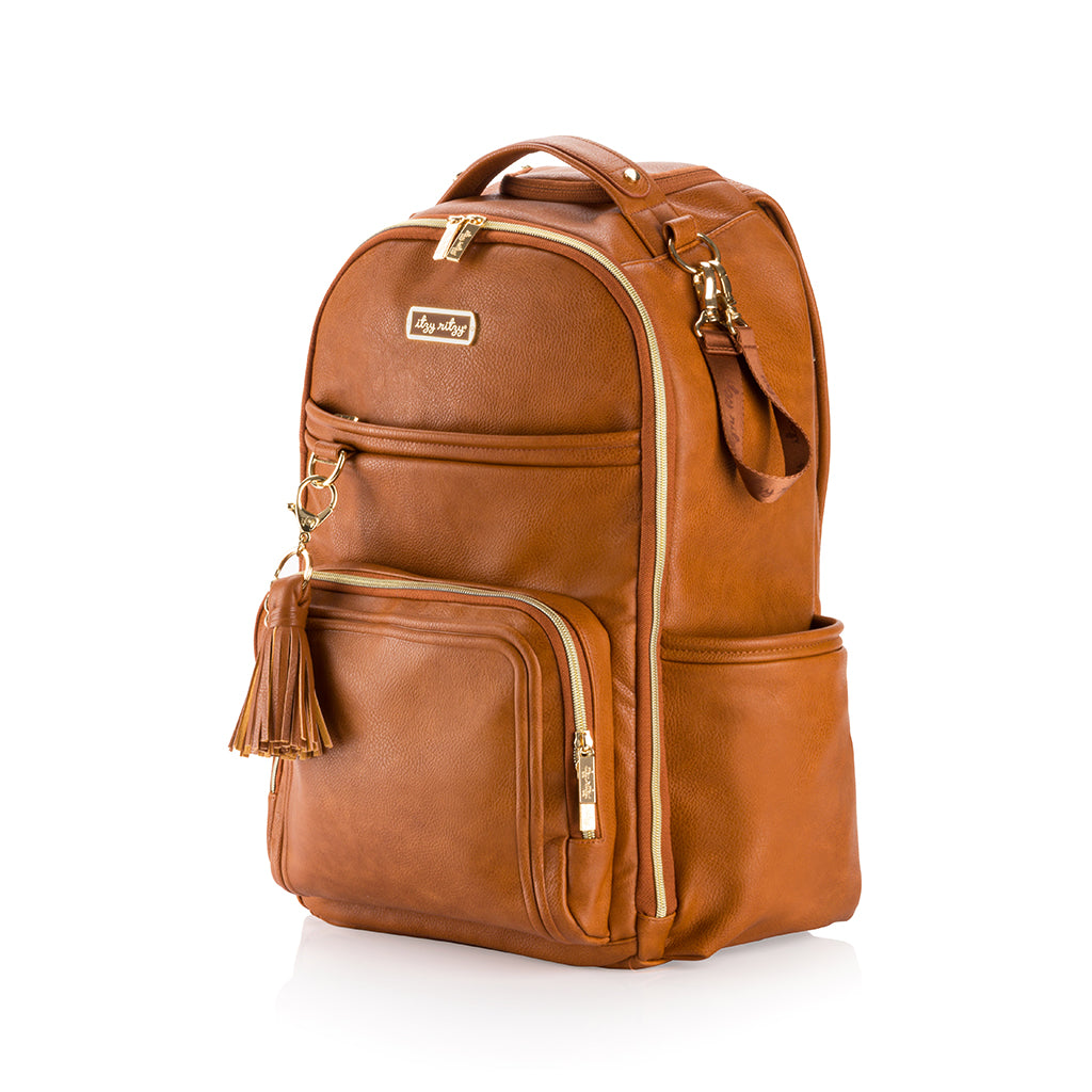 Boss Plus Bag Backpack Diaper Bag Cognac