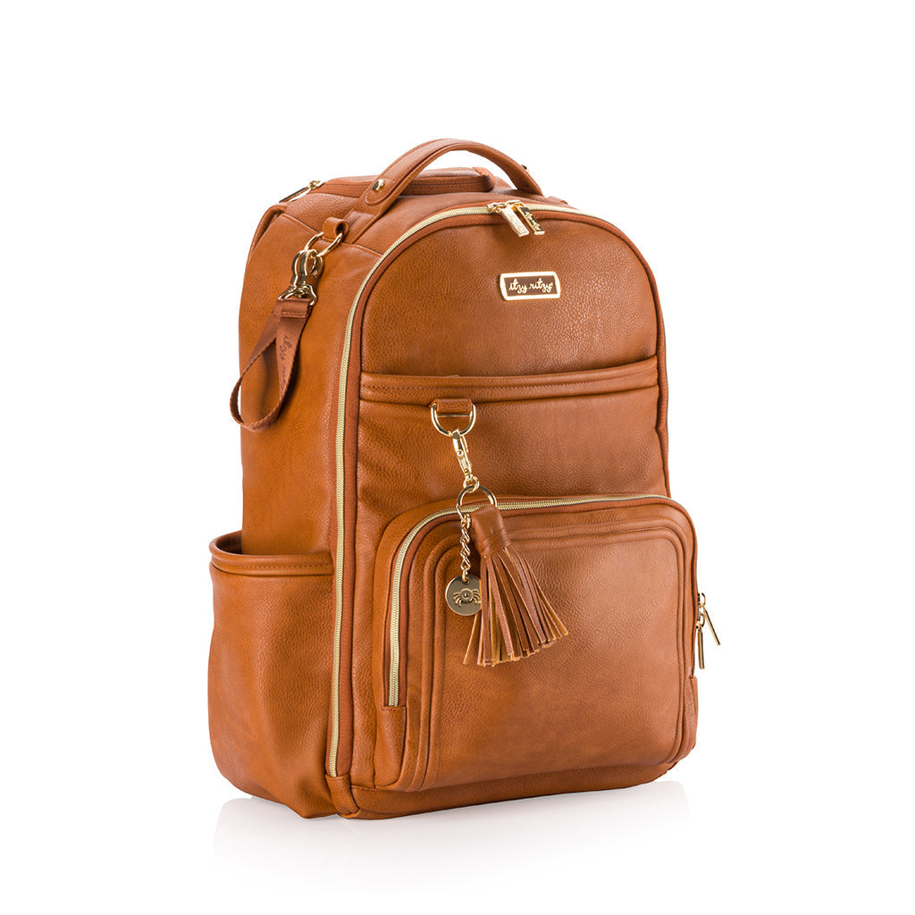 Boss Plus Bag Backpack Diaper Bag Cognac