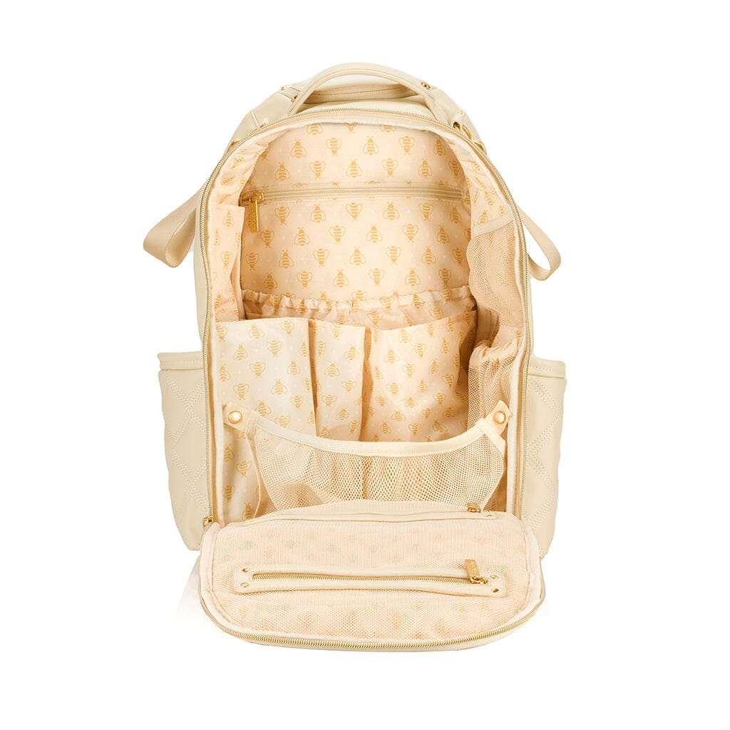 Boss Plus Bag Backpack Diaper Bag Milk and Honey