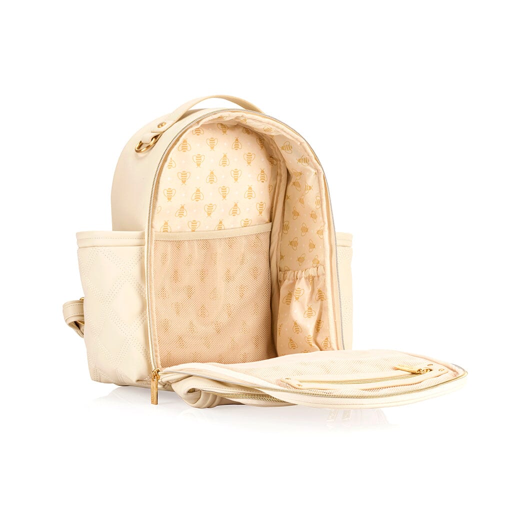 Itzy Mini Plu Diaper Bag Milk and Honey