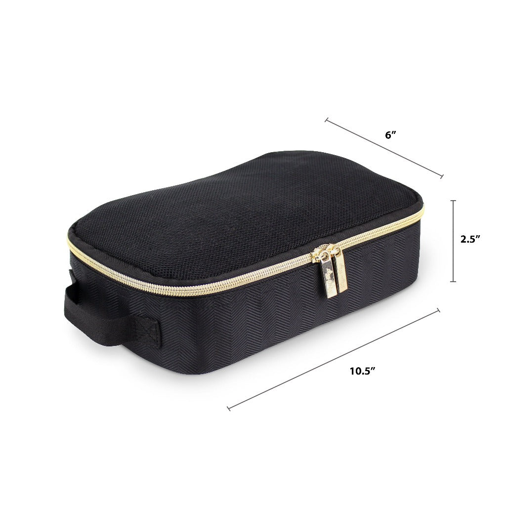 Packing Cubes Black and Gold