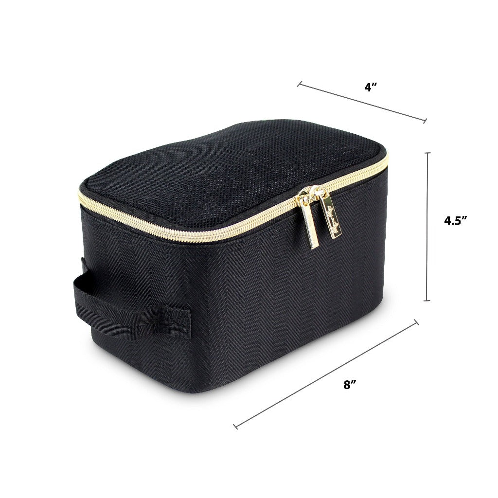Packing Cubes Black and Gold
