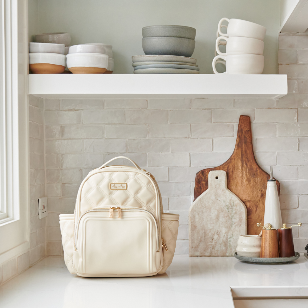 Itzy Mini Plu Diaper Bag Milk and Honey