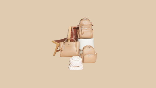 Itzy Ritzy Leather Tote Bag