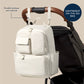Belong Utility Backpack Diaper Bag Cream