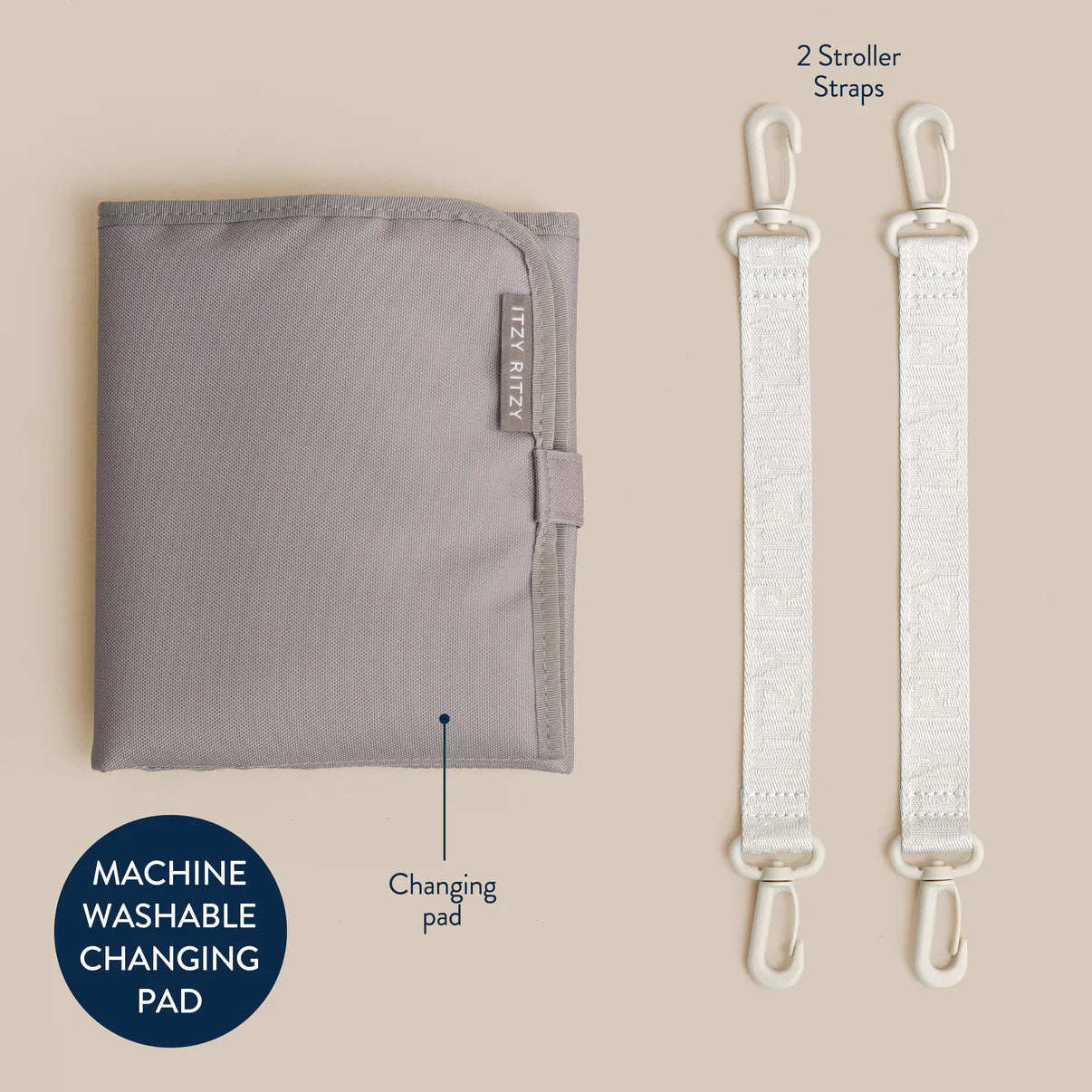 Belong Utility Backpack Diaper Bag Cream