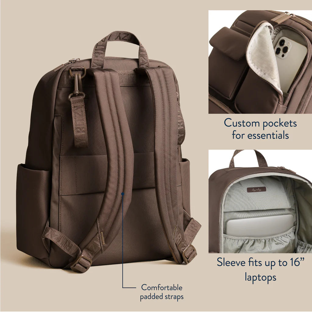 Belong Utility Backpack Diaper Bag Mocha