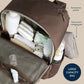Belong Utility Backpack Diaper Bag Mocha