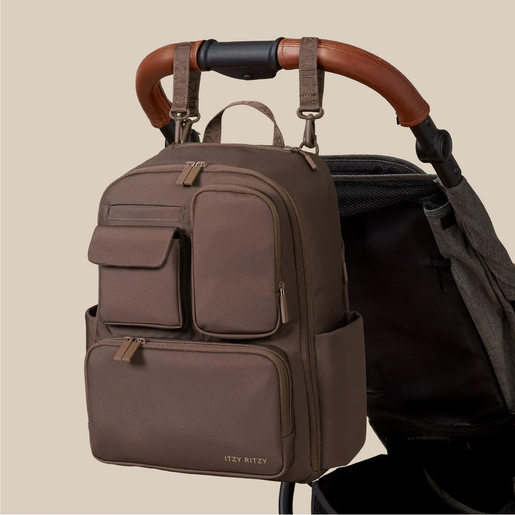 Belong Utility Backpack Diaper Bag Mocha