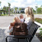 Belong Utility Backpack Diaper Bag Mocha