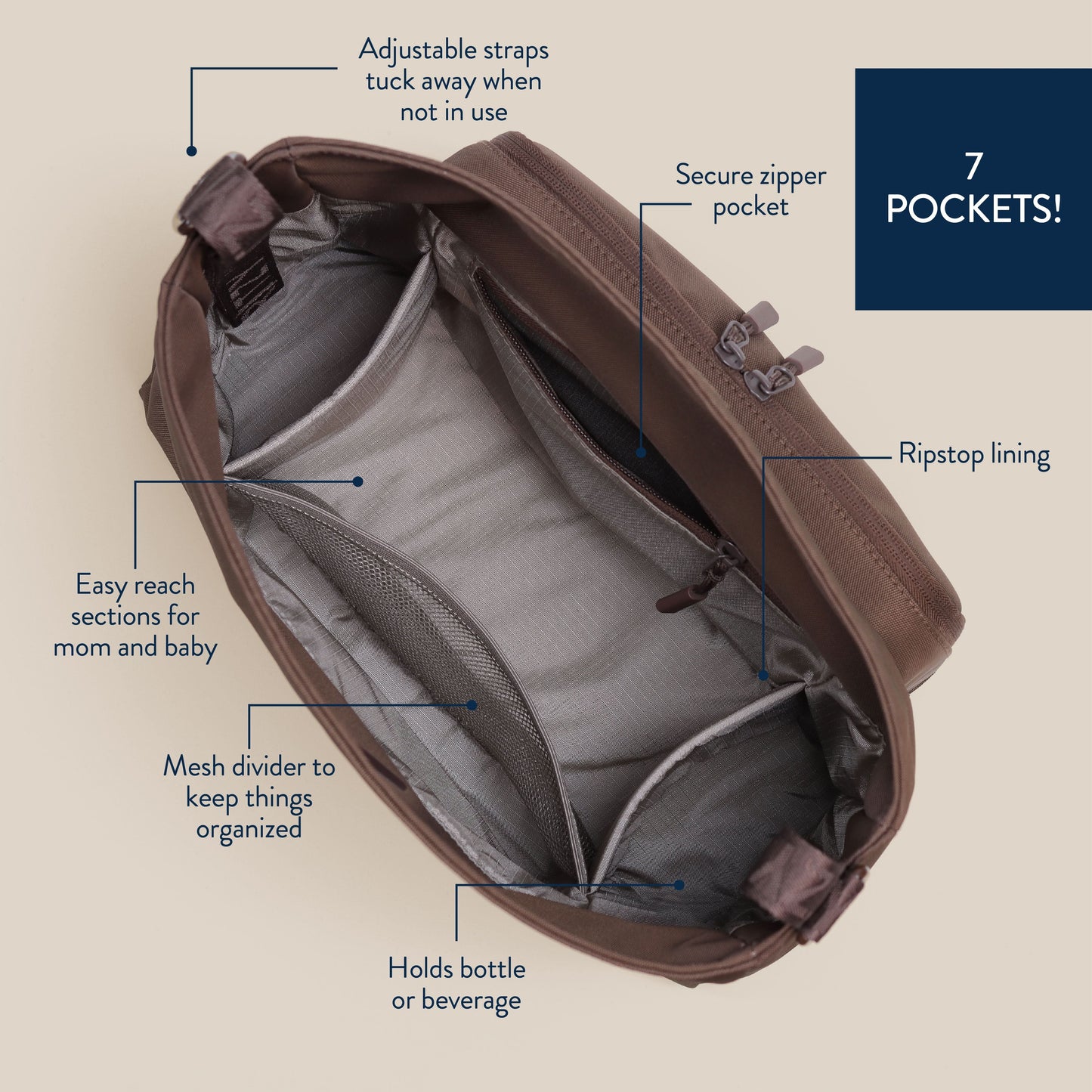 Belong Cargo Caddy™ Crossbody and Stroller Caddy