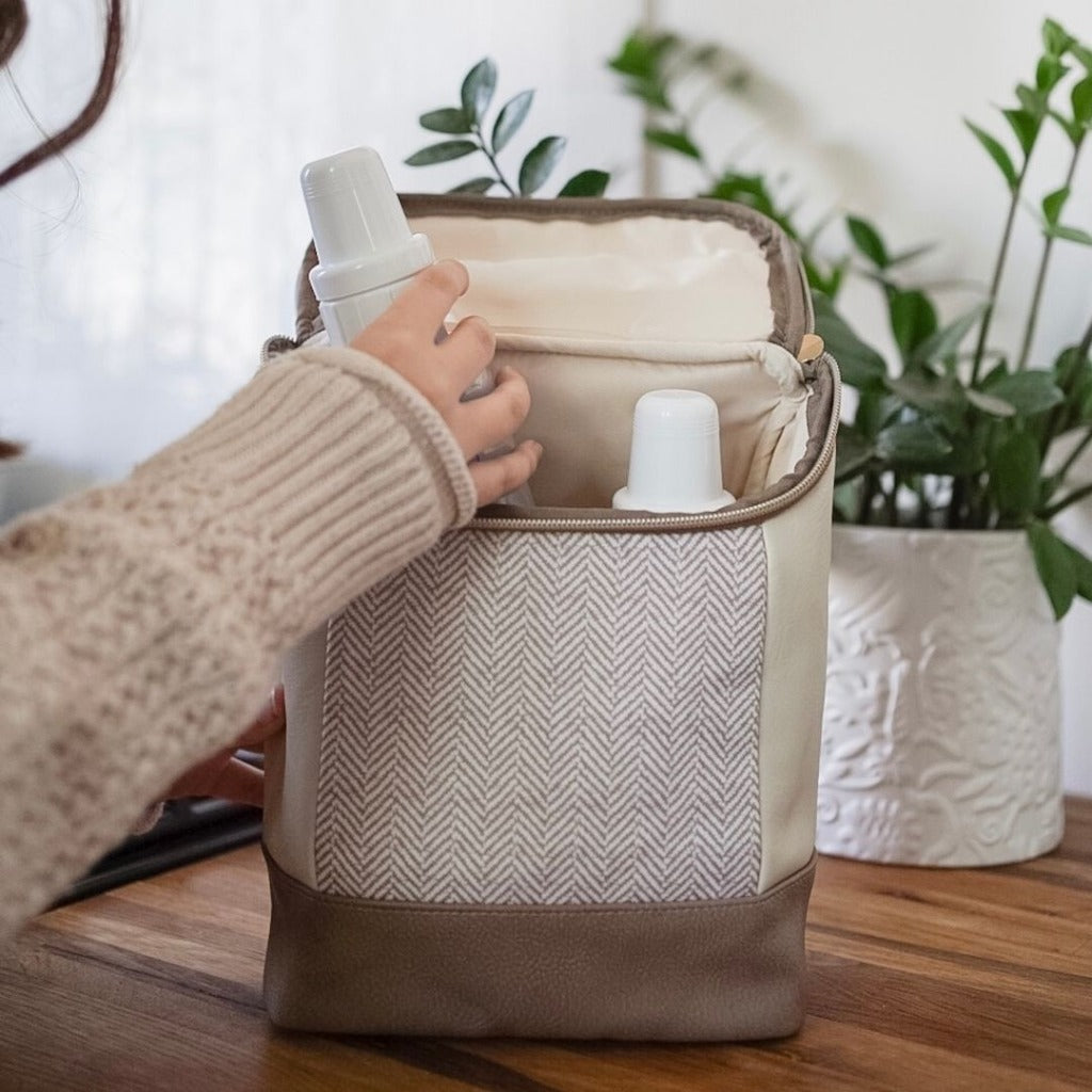 Bottle Bag Vanilla Latte
