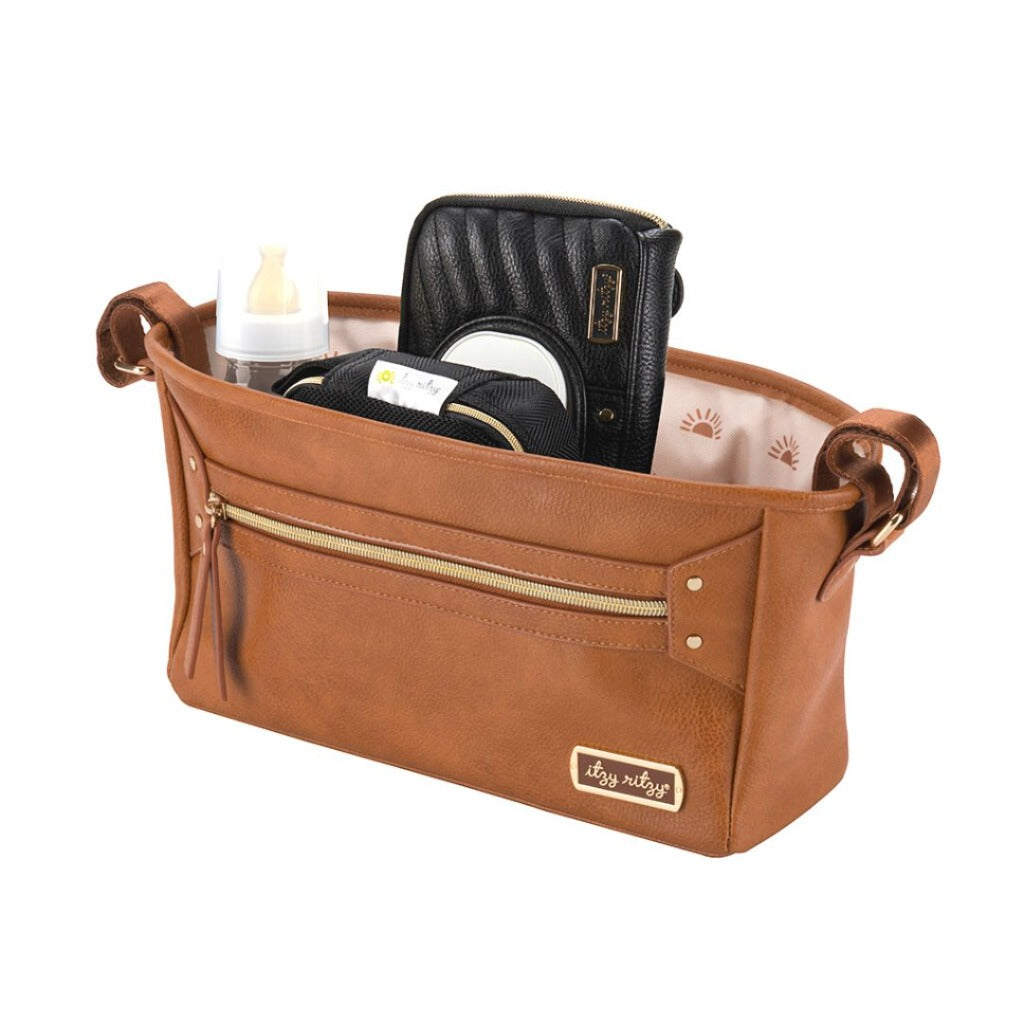 Stroller Caddy Cognac