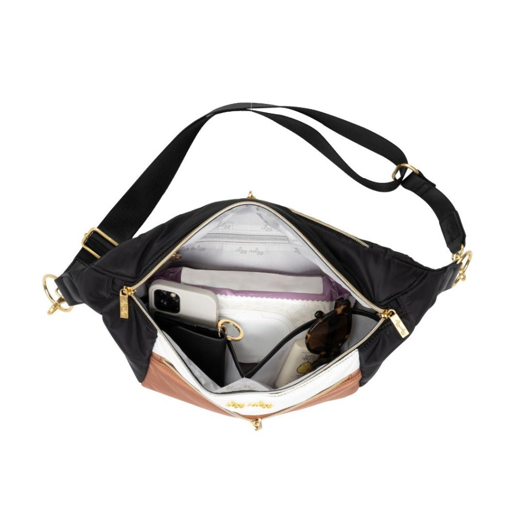 Ritzy Pack Park Diaper Bag Coffee and Cream