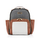 Itzy Mini Plu Diaper Bag Coffee and Cream