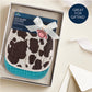 Itzy Burp Cloths Cow Print