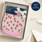 Itzy Burp Cloths Strawberries and Cream