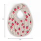 Itzy Muslin Bibs Strawberries and Cream