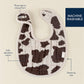 Itzy Muslin Bibs Cow Print