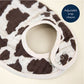Itzy Muslin Bibs Cow Print