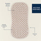 Itzy Burp Cloths Toast Checkerboard