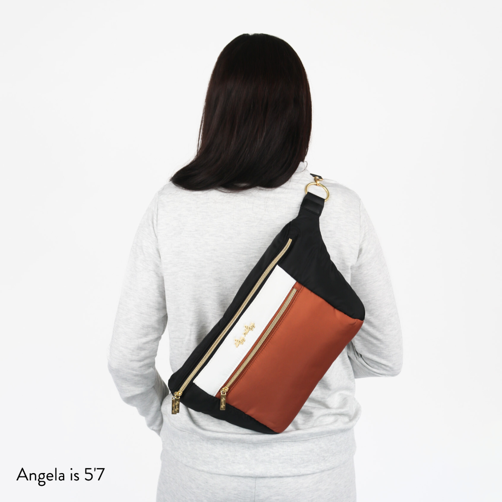 Ritzy Pack Park Diaper Bag Coffee and Cream