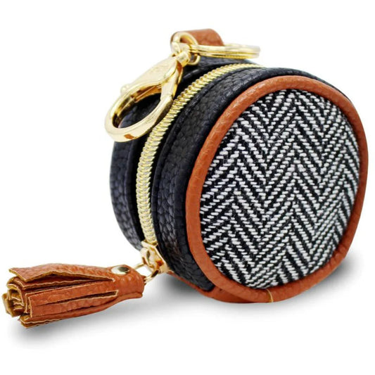 Diaper Bag Charm Pod Coffee and Cream