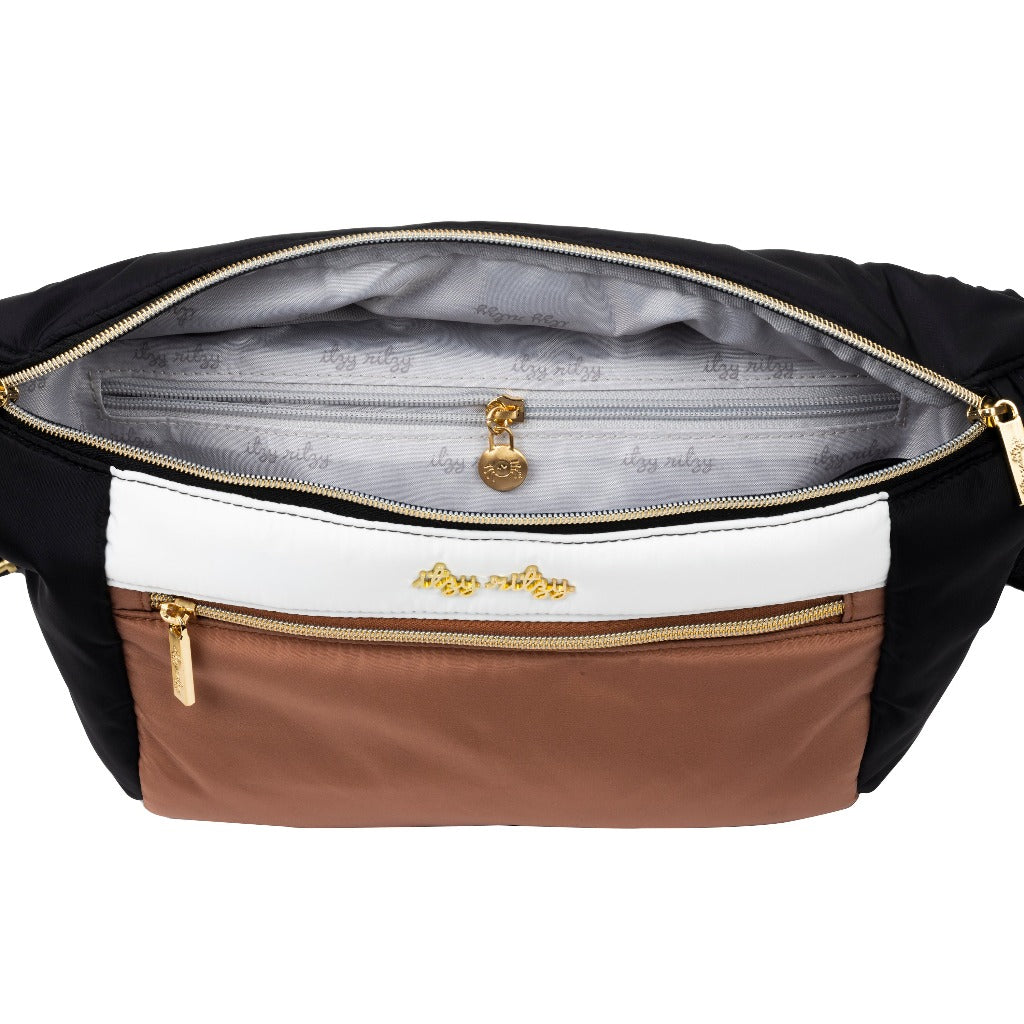 Ritzy Pack Park Diaper Bag Coffee and Cream